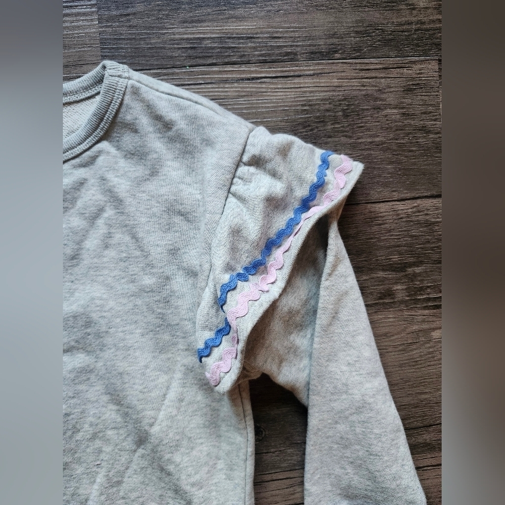 Crewcuts Ribbon Ruffle Lightweight Sweater - Picture 3 of 5